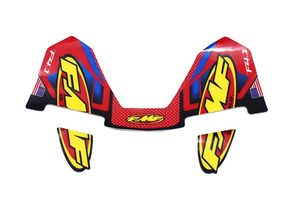 FMF HOLO/NEON STICKERS - Thebrapshop