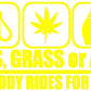 GAS GRASS OR ASS STICKERS - Thebrapshop