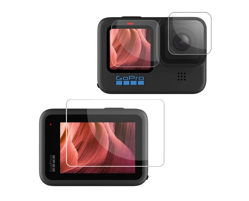GOPRO TEMPERED GLASS KIT - Thebrapshop