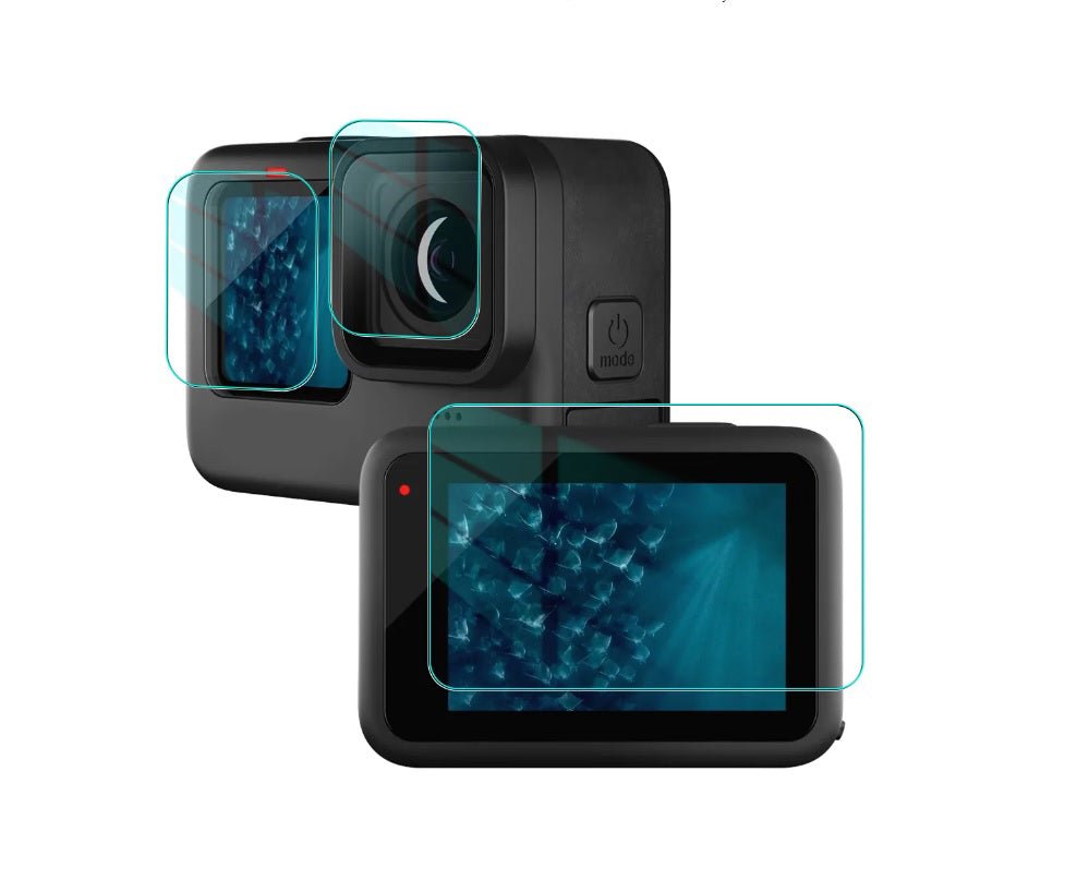 GOPRO TEMPERED GLASS KIT - Thebrapshop
