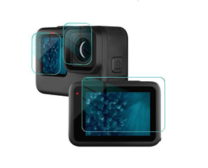 GOPRO TEMPERED GLASS KIT - Thebrapshop
