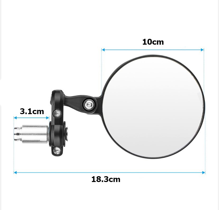 HANDLEBAR MIRRORS 5.0 - Thebrapshop
