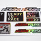 HOLOGRAPHIC STICKER PACKS - Thebrapshop