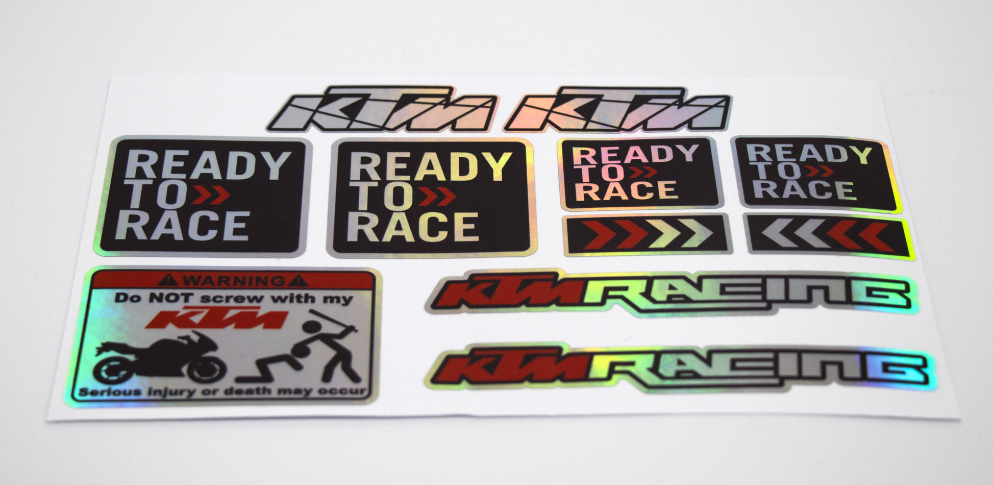 HOLOGRAPHIC STICKER PACKS - Thebrapshop