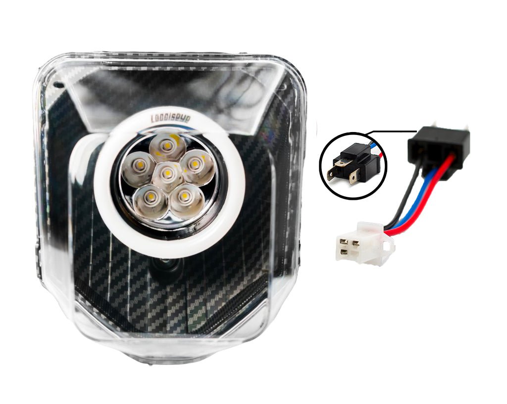 HUSKY RGBW LOCCI'S EYE 4.0 CARBON - Thebrapshop