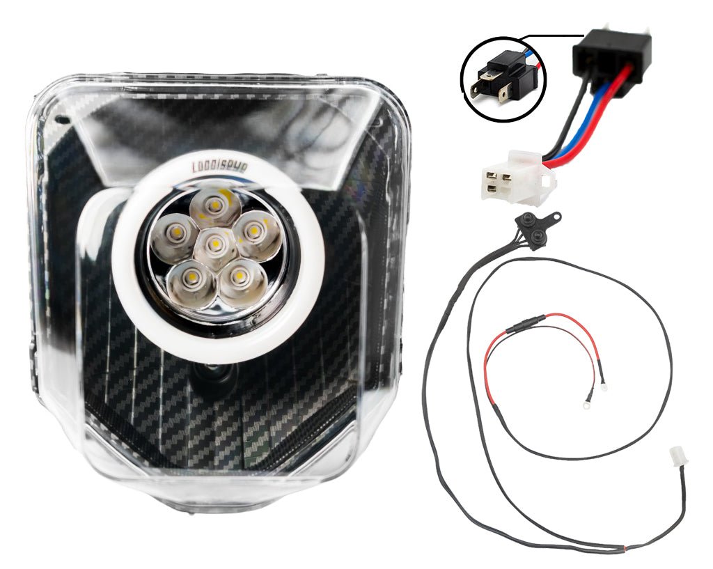 HUSKY RGBW LOCCI'S EYE 4.0 CARBON - Thebrapshop