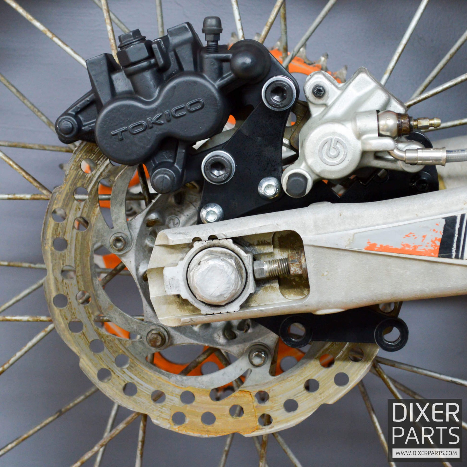 KTM LEFT HANDBRAKE CALIPER BRACKET - Thebrapshop