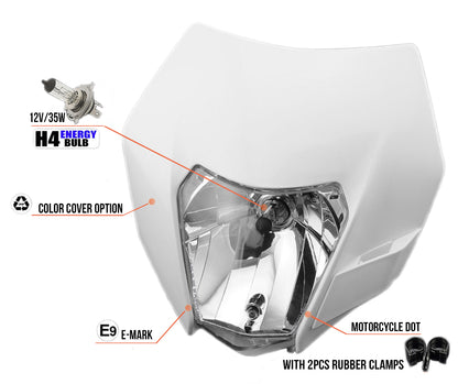 KTM MASK+HEADLIGHT 14-23 - Thebrapshop