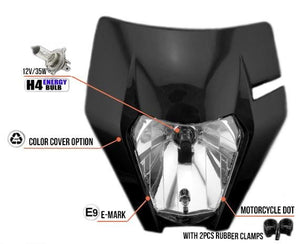 KTM MASK+HEADLIGHT 14-23 - Thebrapshop