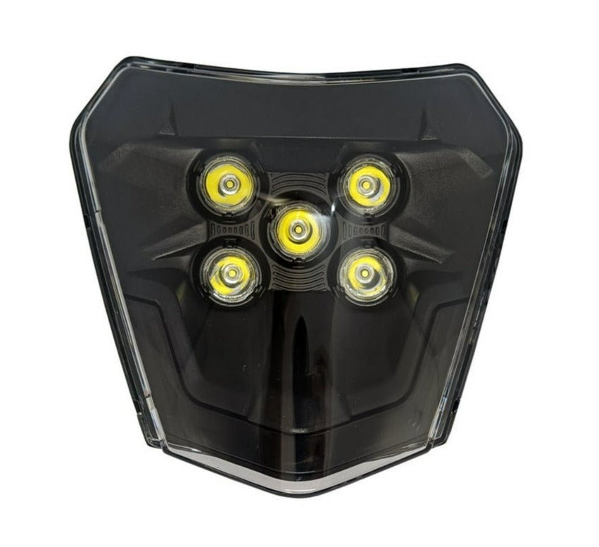 LED HEADLIGHT V1 SMOKED STRIP - Thebrapshop