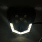 LED HEADLIGHT V1 SMOKED STRIP - Thebrapshop