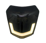 LED HEADLIGHT V2 FULL SMOKED - Thebrapshop