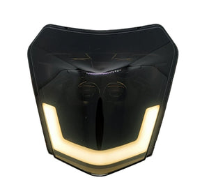 LED HEADLIGHT V2 FULL SMOKED - Thebrapshop