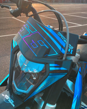 LED HEADLIGHT V2 SMOKED - Thebrapshop