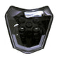 LED HEADLIGHT V2 SMOKED - Thebrapshop