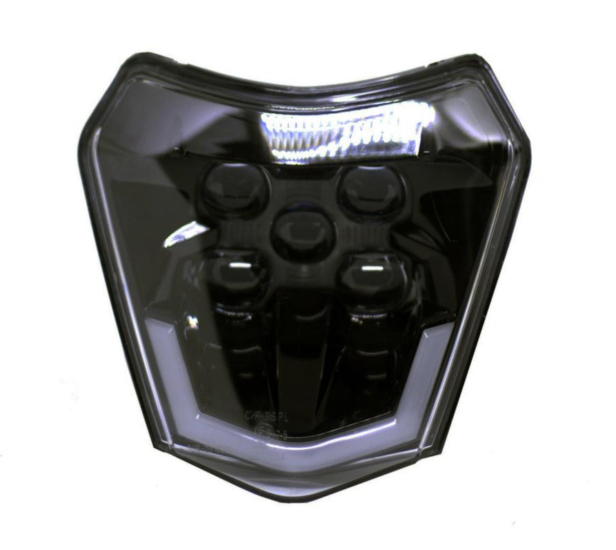 LED HEADLIGHT V2 SMOKED - Thebrapshop