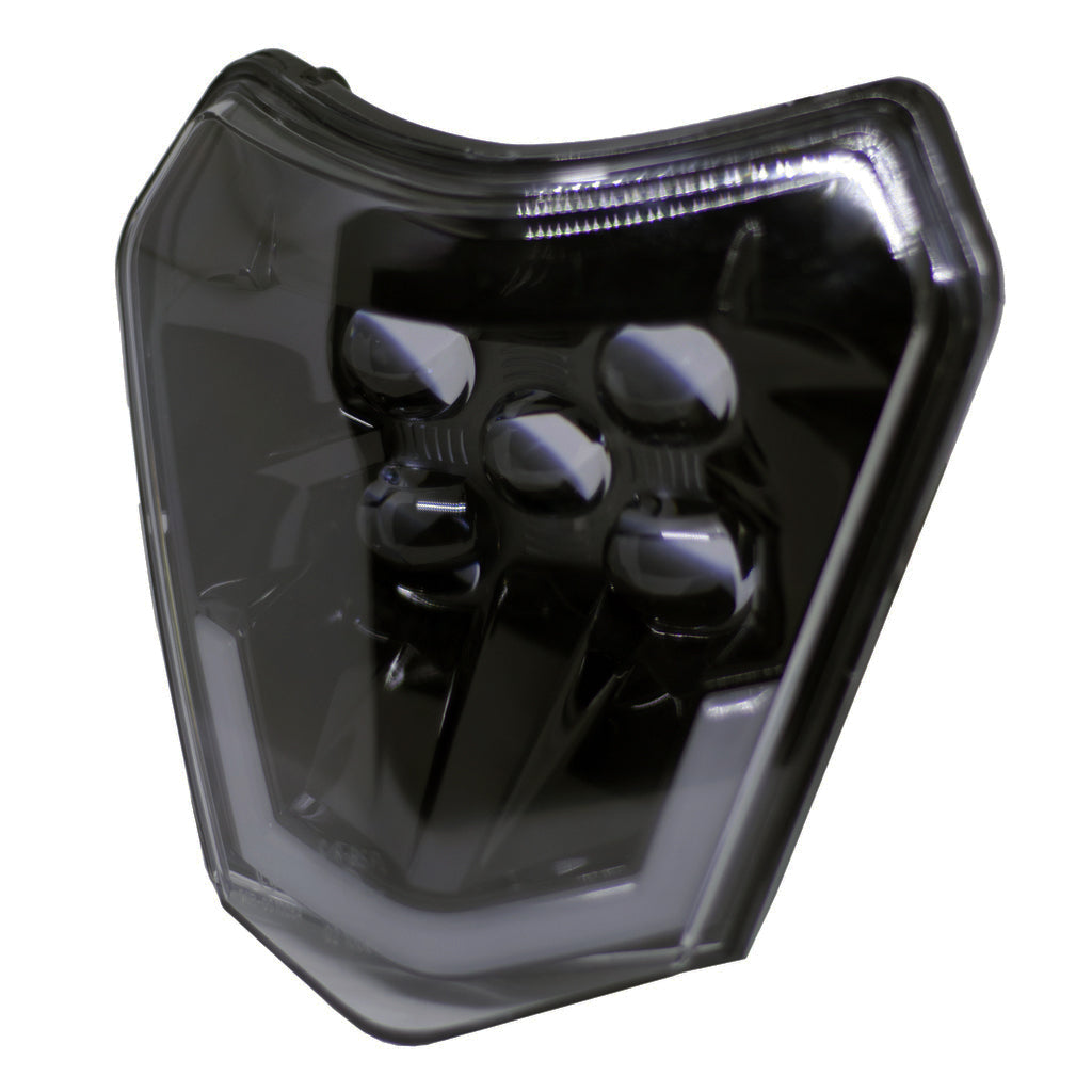 LED HEADLIGHT V2 SMOKED - Thebrapshop