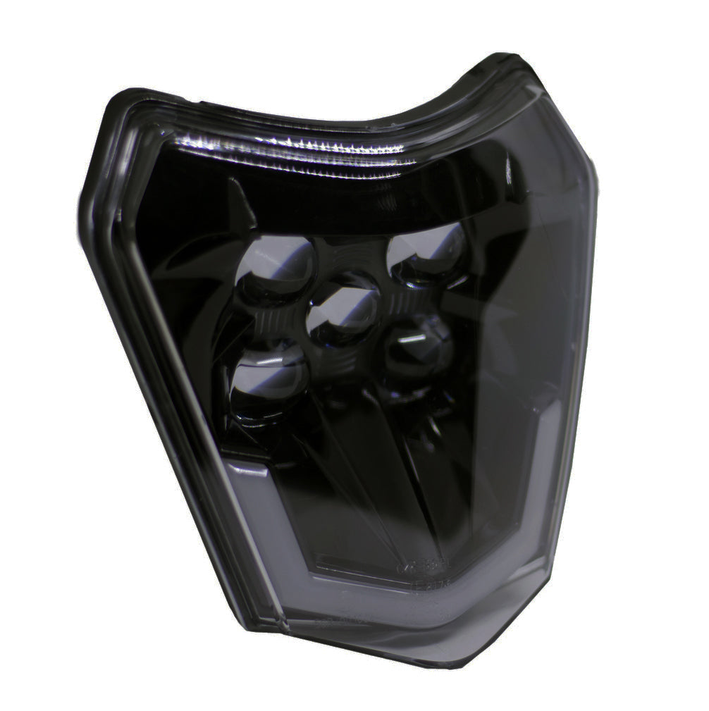 LED HEADLIGHT V2 SMOKED - Thebrapshop