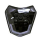 LED HEADLIGHT V2 SMOKED BLUE EDITION - Thebrapshop