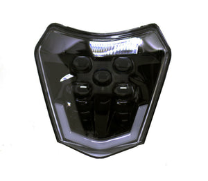 LED HEADLIGHT V2 SMOKED BLUE EDITION - Thebrapshop