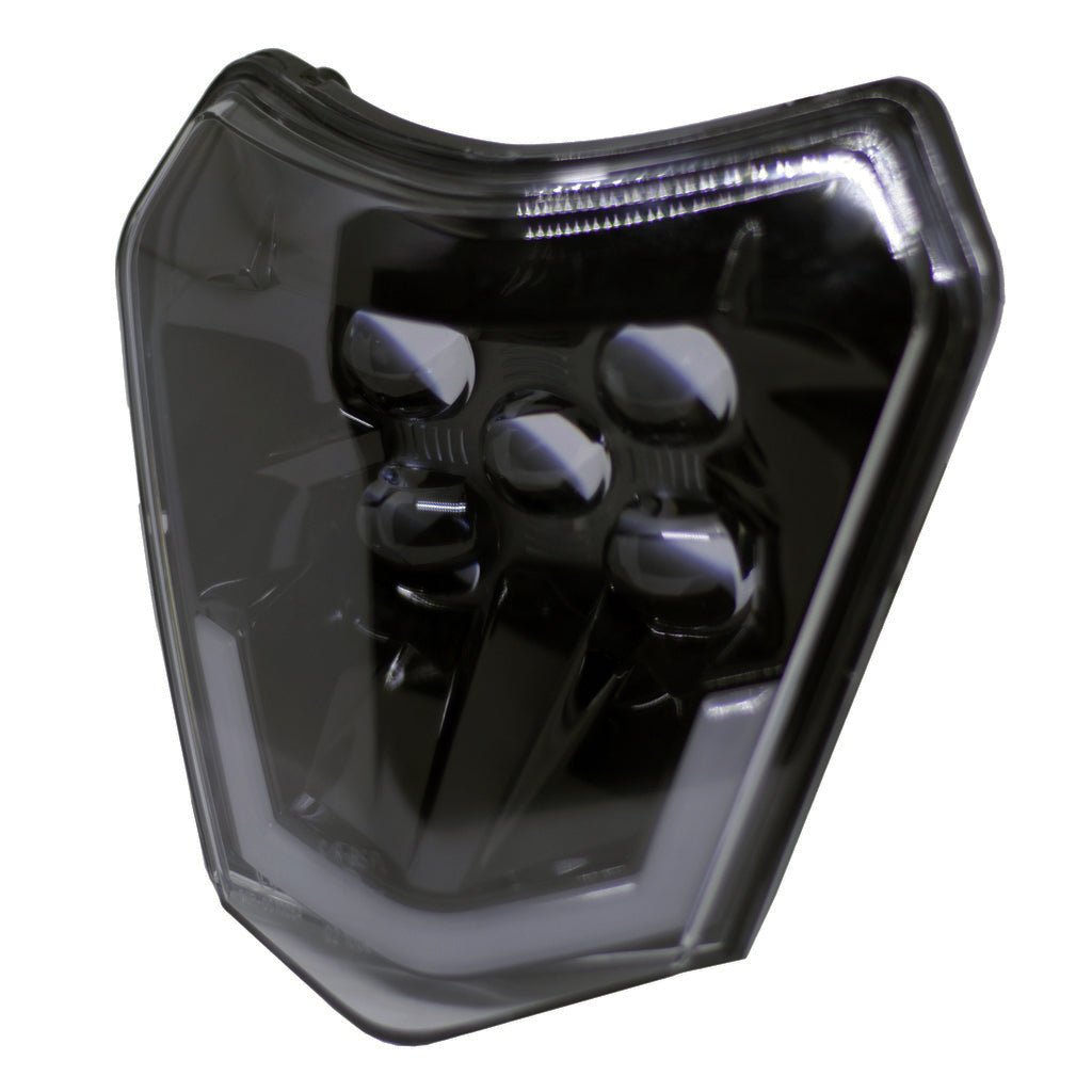 LED HEADLIGHT V2 SMOKED BLUE EDITION - Thebrapshop