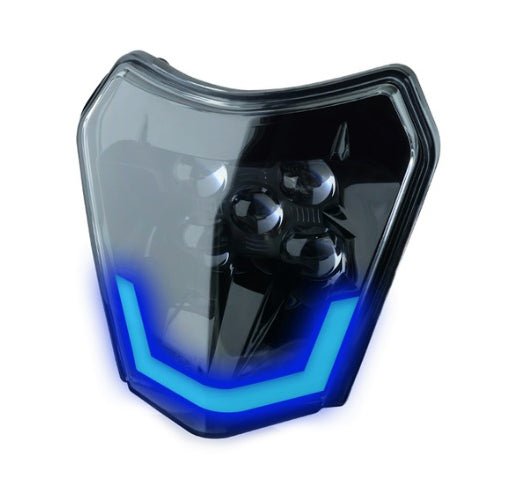 LED HEADLIGHT V2 SMOKED BLUE EDITION - Thebrapshop