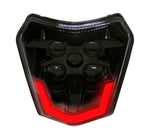 LED HEADLIGHT V2 SMOKED RED EDITION - Thebrapshop