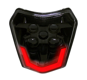 LED HEADLIGHT V2 SMOKED RED EDITION - Thebrapshop