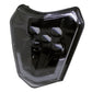 LED HEADLIGHT V2 SMOKED RED EDITION - Thebrapshop