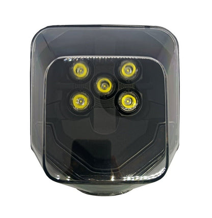LED HEADLIGHT X2 SMOKED - Thebrapshop