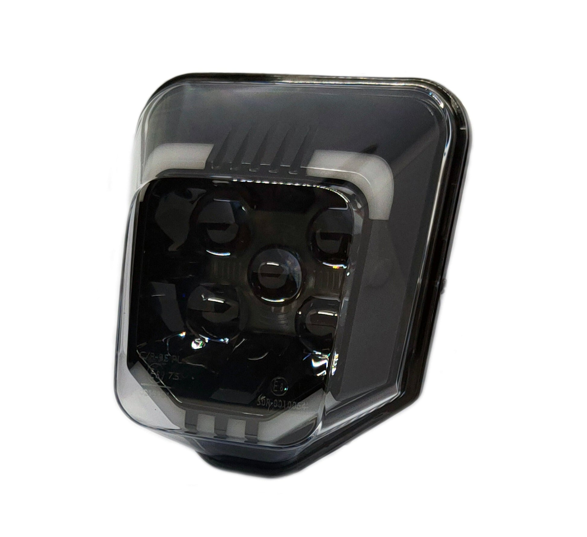 LED HEADLIGHT X3 SMOKED - Thebrapshop