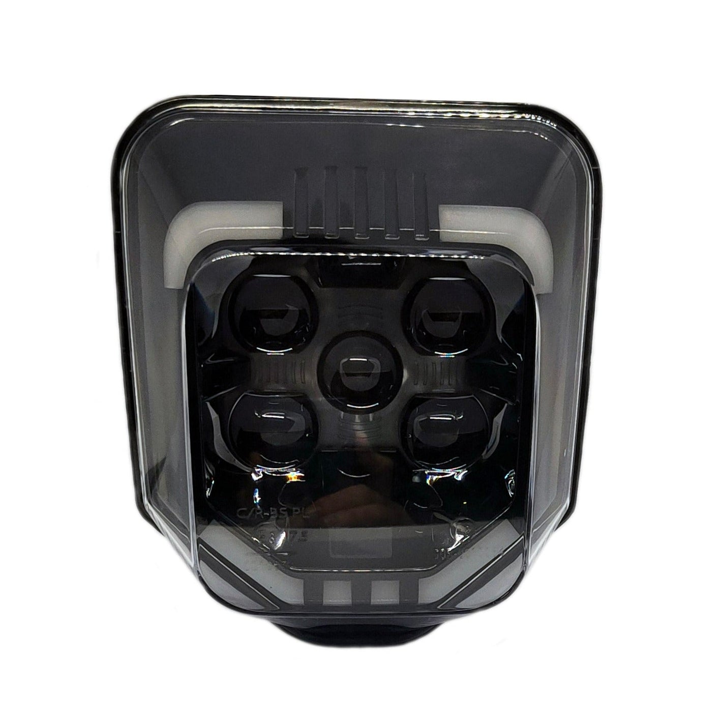 LED HEADLIGHT X3 SMOKED - Thebrapshop