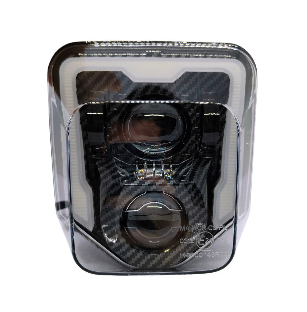 LED HEADLIGHT X4 CARBON - Thebrapshop