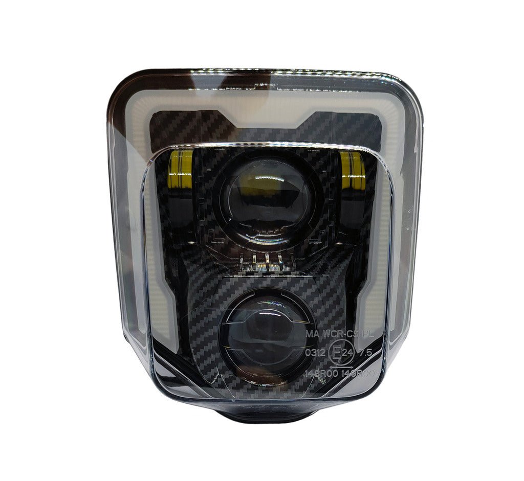 LED HEADLIGHT X4 CARBON - Thebrapshop