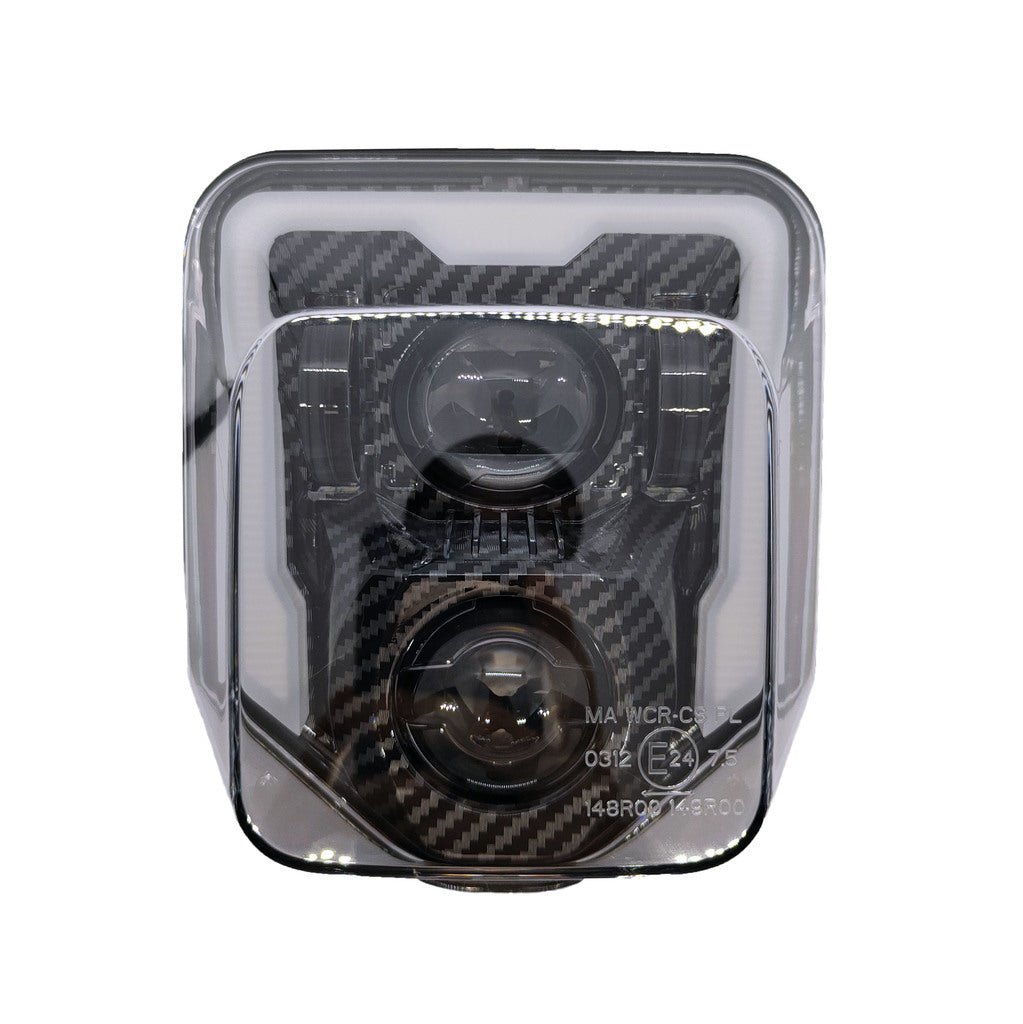LED HEADLIGHT X4 CARBON - Thebrapshop