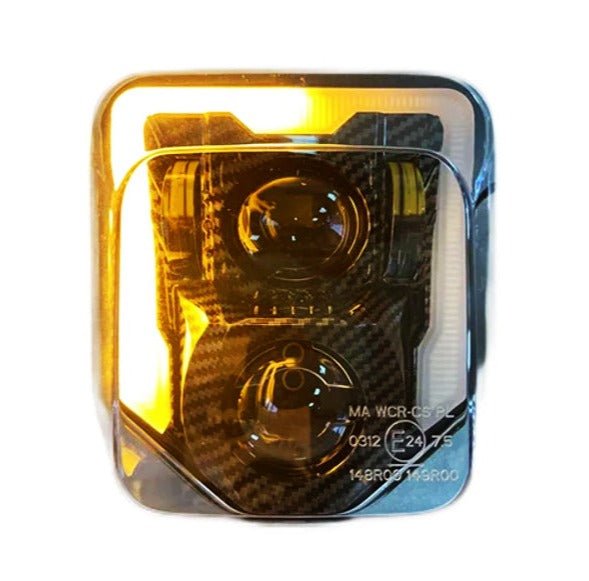 LED HEADLIGHT X4 CARBON BLINKER EDITION - Thebrapshop