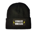 LEGALIZE WHEELIES BEANIES - Thebrapshop