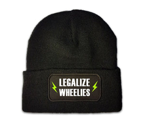 LEGALIZE WHEELIES BEANIES - Thebrapshop