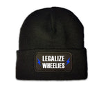 LEGALIZE WHEELIES BEANIES - Thebrapshop