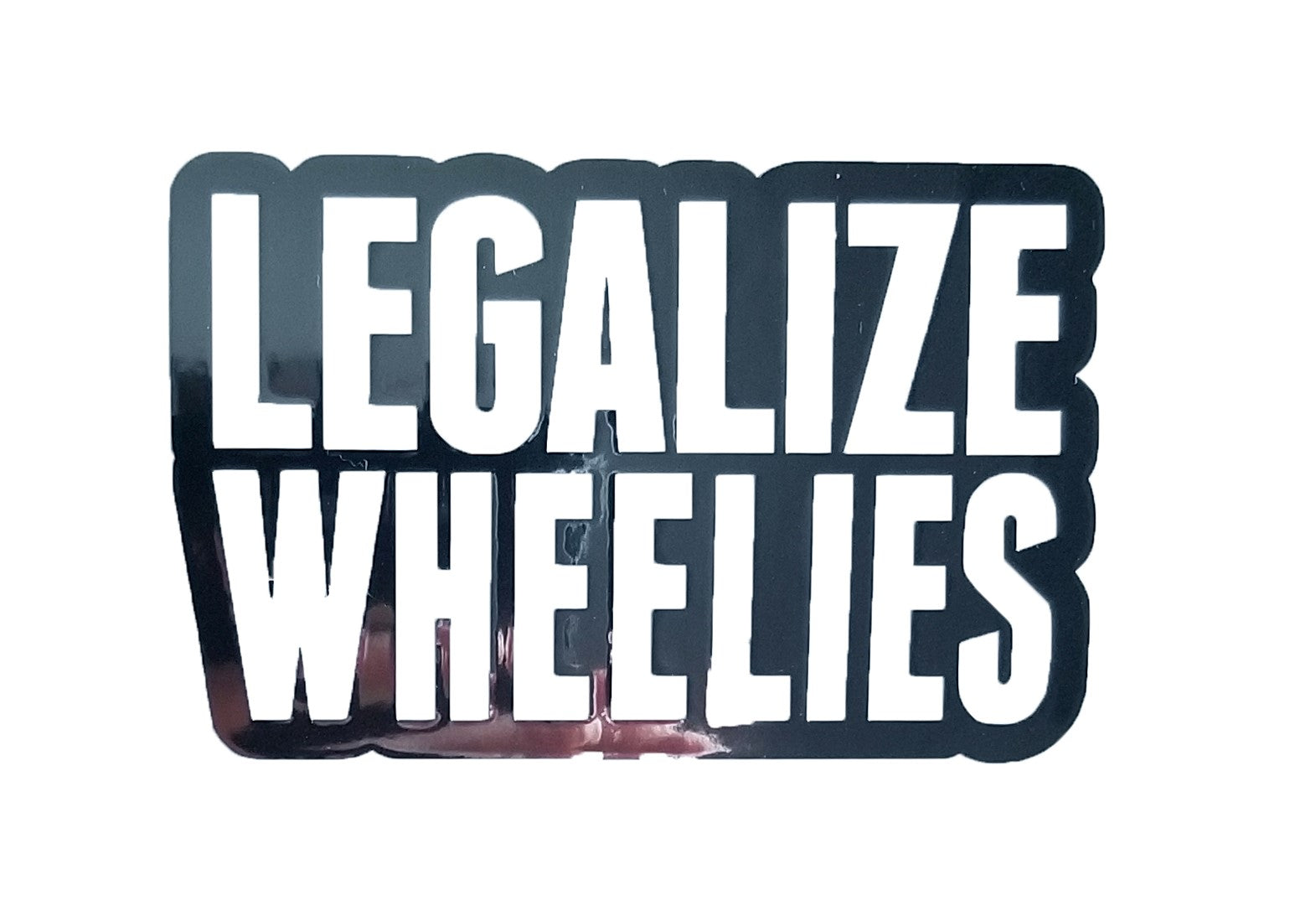 LEGALIZE WHEELIES STICKERS - Thebrapshop