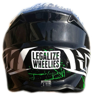 LEGALIZE WHEELIES STICKERS - Thebrapshop