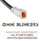 OMNI FORK BLINKERS - Thebrapshop