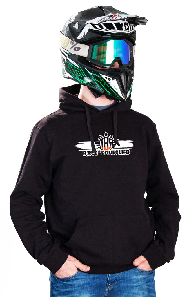 RACE YOUR LIFE! - BLACK HOODIES - Thebrapshop