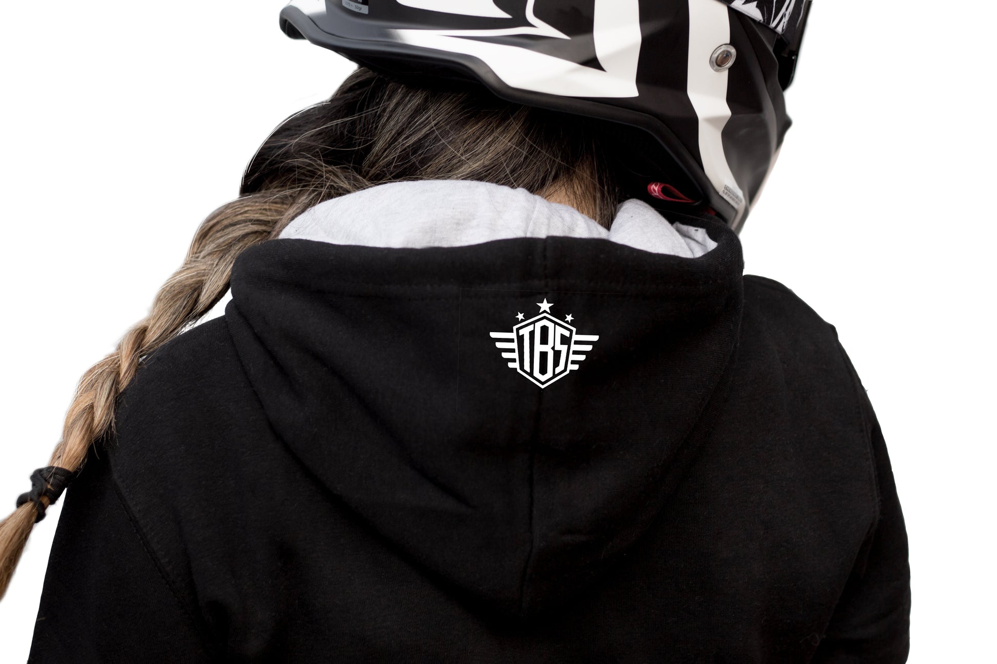 RACE YOUR LIFE! - BLACK STRIPED HOODIES - Thebrapshop