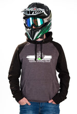 RACE YOUR LIFE! - CHARCOAL HOODIES - Thebrapshop