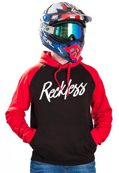 RECKLESS - BLACK FIRE HOODIES - Thebrapshop
