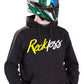 RECKLESS - BLACK HOODIES - Thebrapshop