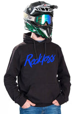 RECKLESS - BLACK HOODIES - Thebrapshop