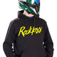 RECKLESS - BLACK HOODIES - Thebrapshop