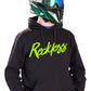 RECKLESS - BLACK HOODIES - Thebrapshop